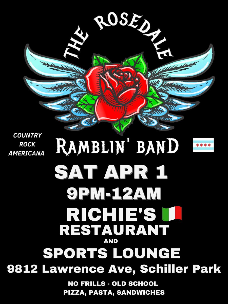 The Rosedale Ramblin' Band at Richies, Apr 1, 2023