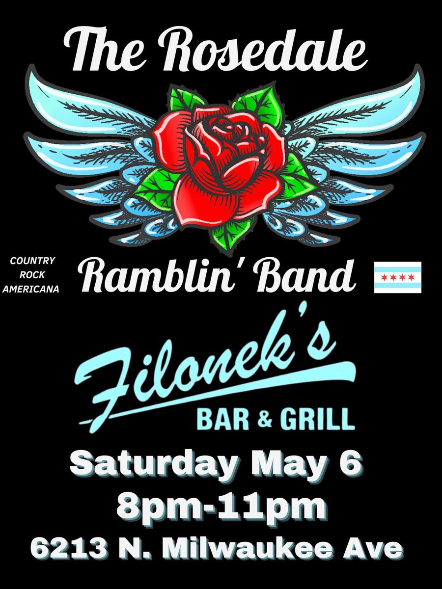 The Rosedale Ramblin' Band at Filoneks, May 6, 2023