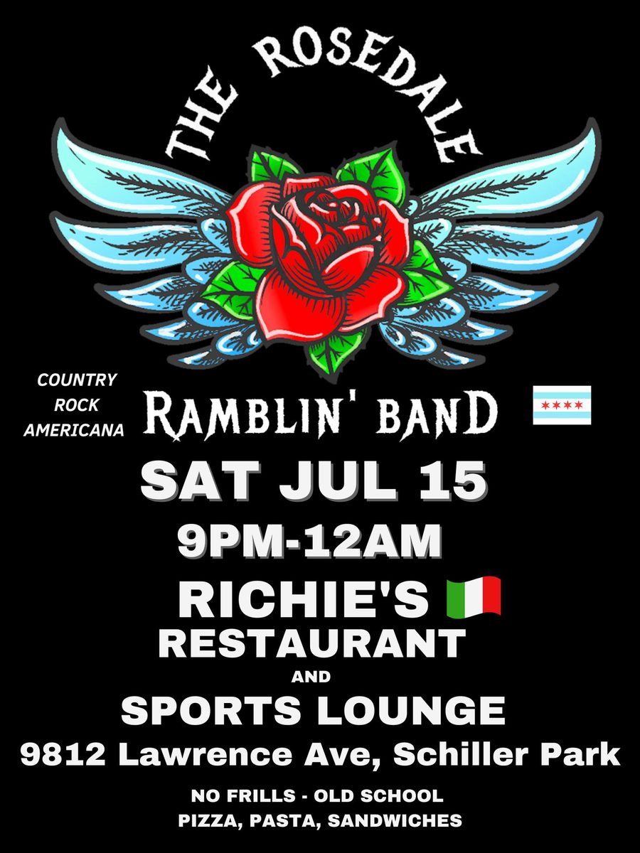 The Rosedale Ramblin' Band at Richies, Jul 15, 2023