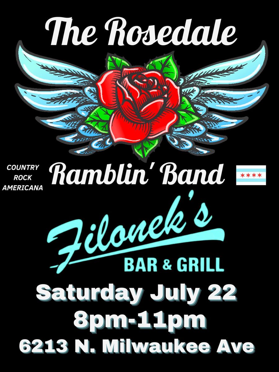 The Rosedale Ramblin' Band at Filoneks, Jul 22, 2023