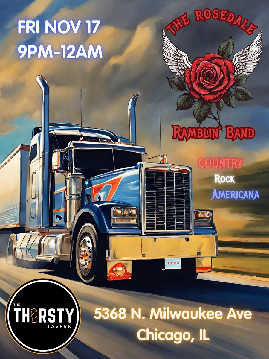 The Rosedale Ramblin' Band show poster, Nov 17, 2023