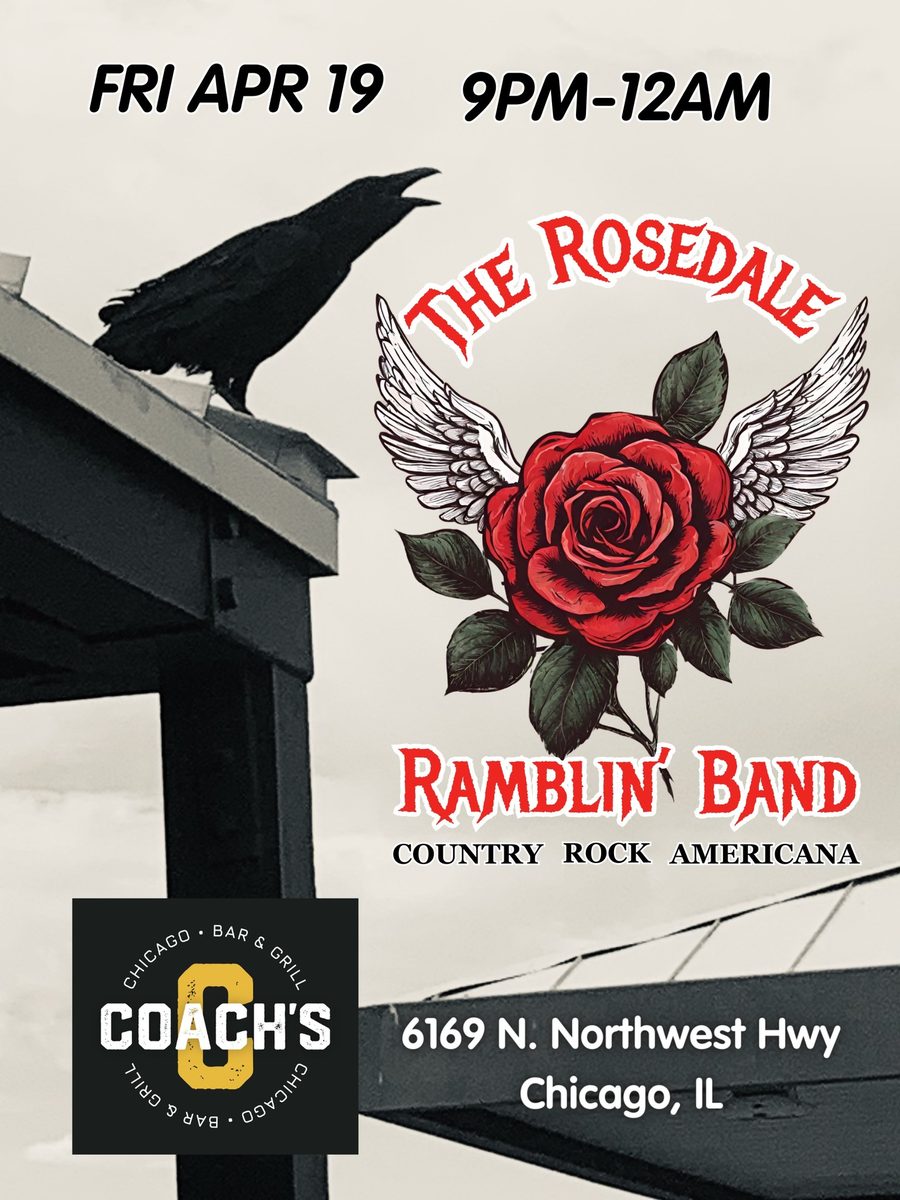 The Rosedale Ramblin' Band show poster, Apr 19, 2024