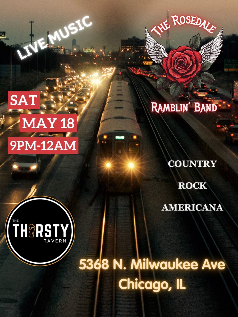 The Rosedale Ramblin' Band show poster, May 18, 2024