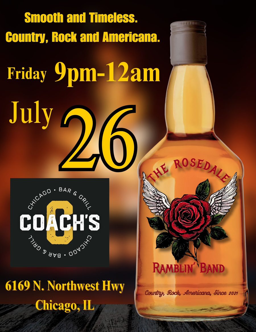 The Rosedale Ramblin' Band show poster, Jul 26, 2024