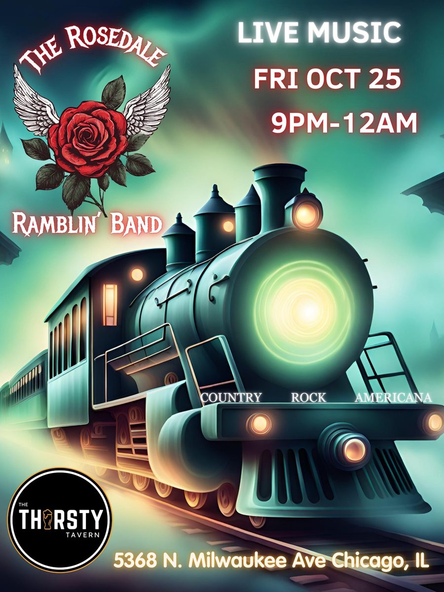 The Rosedale Ramblin' Band show poster, Oct 25, 2024