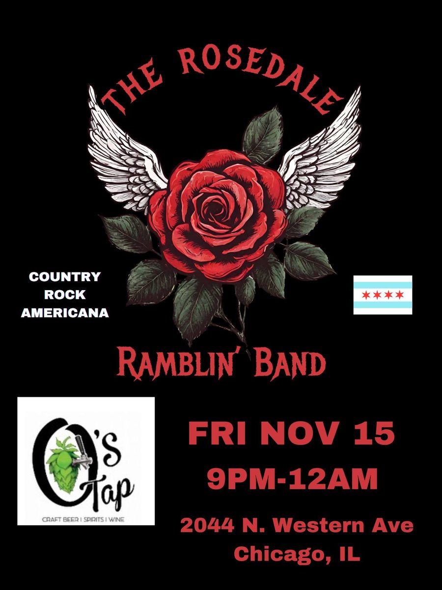 The Rosedale Ramblin' Band show poster, Nov 15, 2024