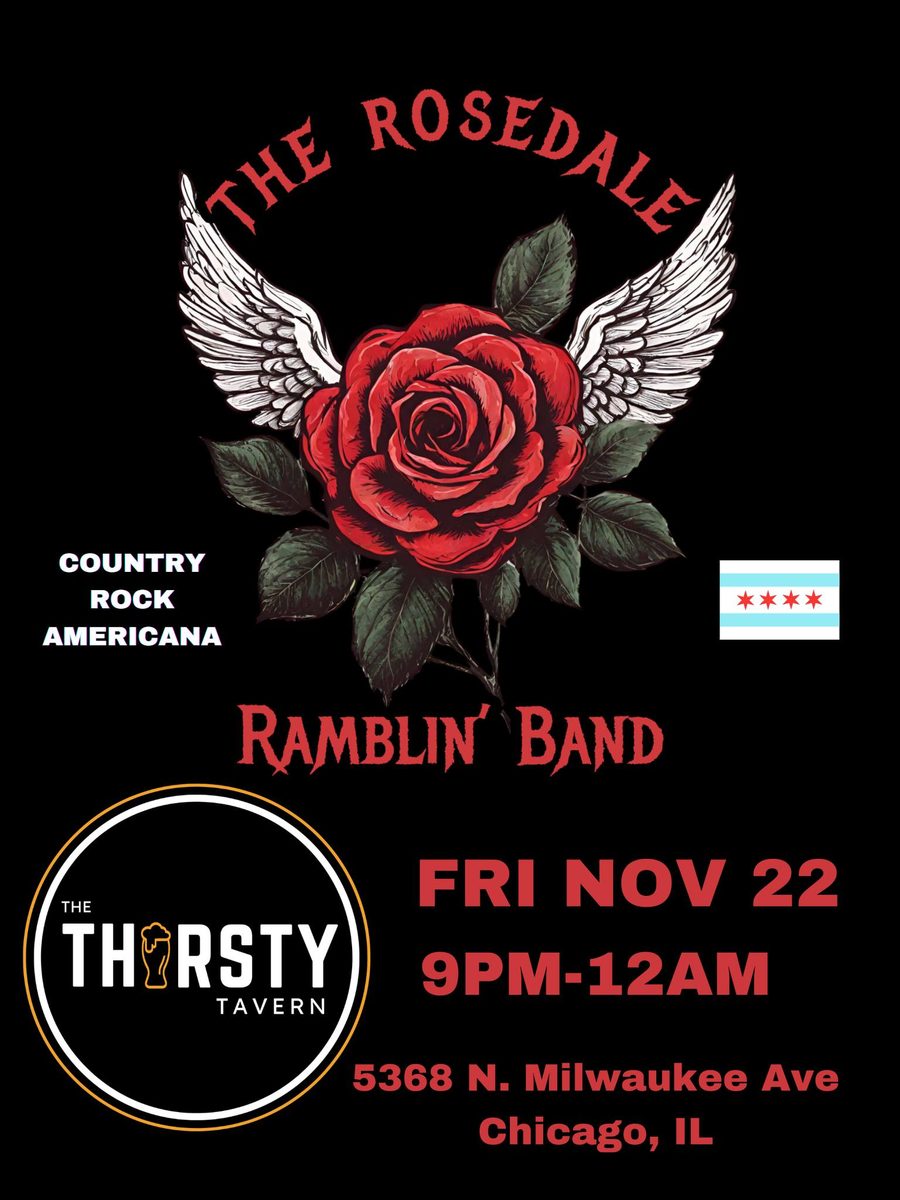 The Rosedale Ramblin' Band show poster, Nov 22, 2024