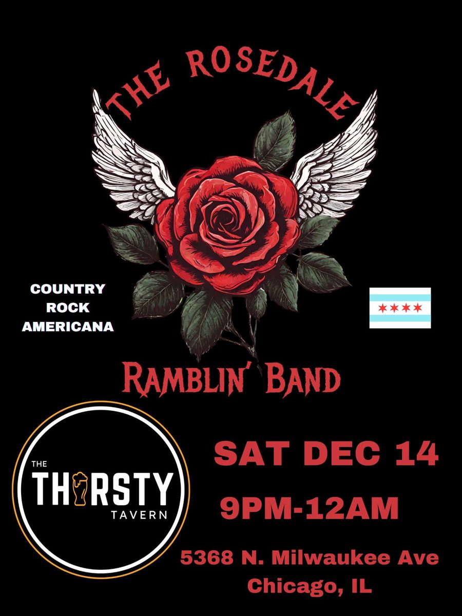 The Rosedale Ramblin' Band show poster, Dec 14, 2024