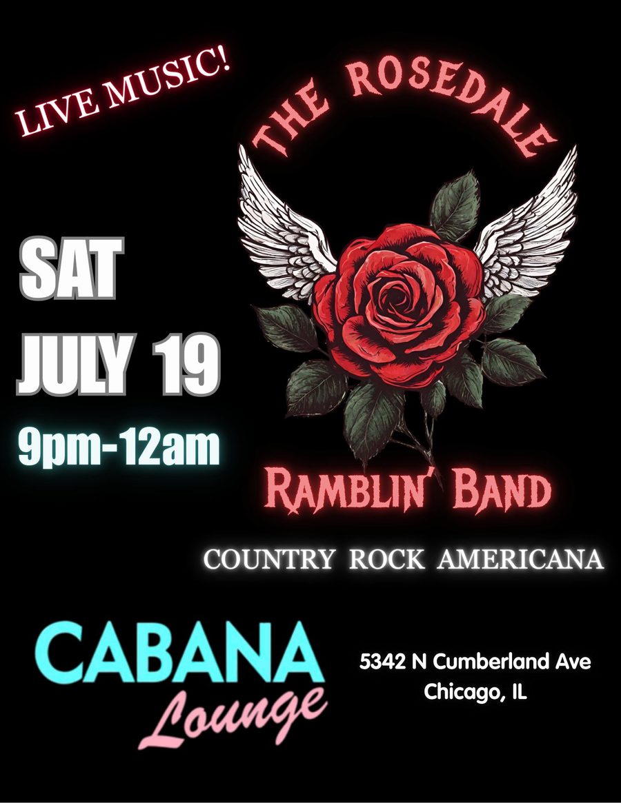 The Rosedale Ramblin' Band at Cabana, Jul 19, 2025