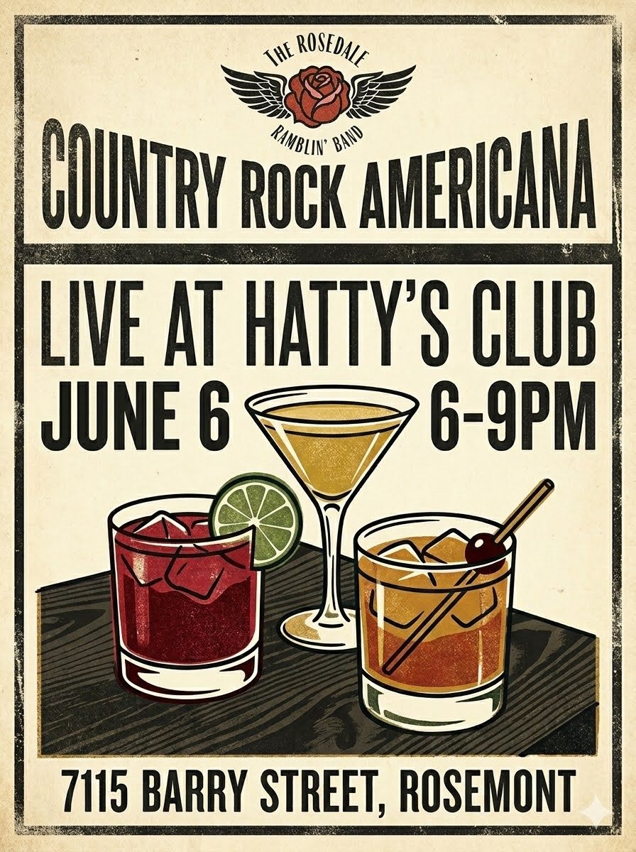 The Rosedale Ramblin' Band at Hatty's Club, Jun 6, 2026